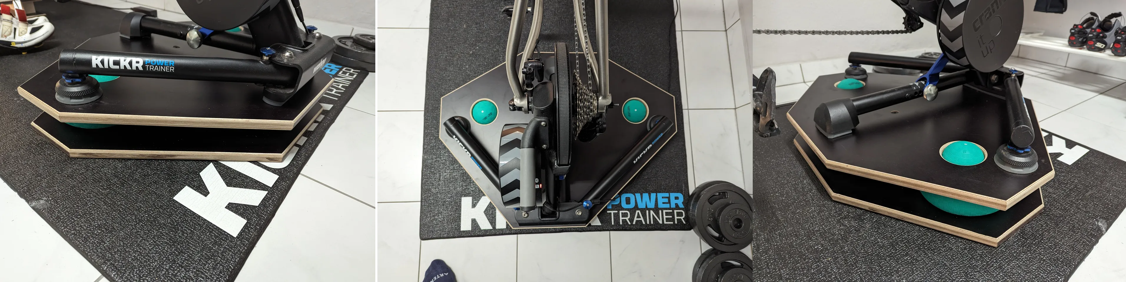 Sehr schönes, cleanes Design von Philip für seinen Wahoo Kickr v5/6