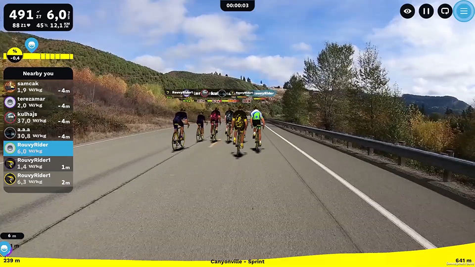 Rouvy AR Screenshot